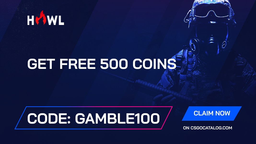 Howl.GG Promo Code “Gamble100” on Gamblecs2.com in 2025