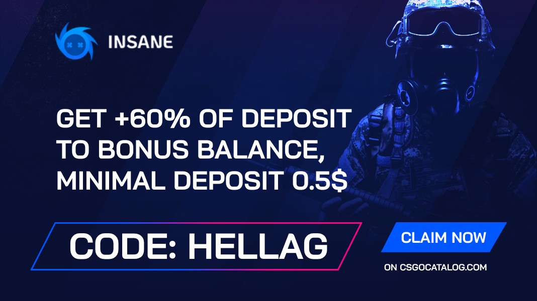 Insane.GG Promo Code Review in 2025: Use “Hellag” and Get +60% Deposit Bonus