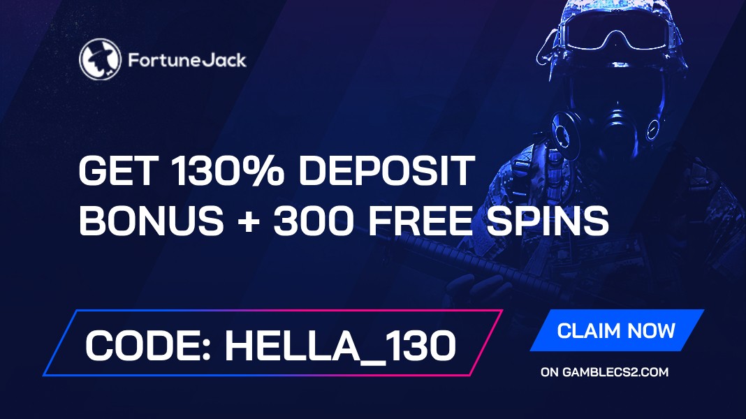 FortuneJack Promo Code 2025: Use “Hella_130” and Get 130% deposit bonus + 300 free spins