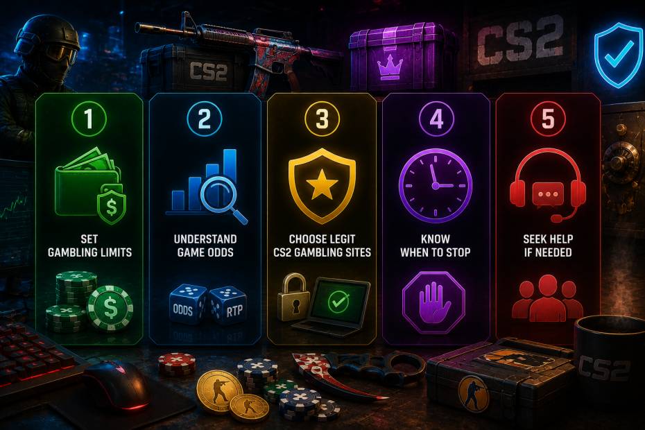 How to Gamble Safely on CS2 Gambling Sites